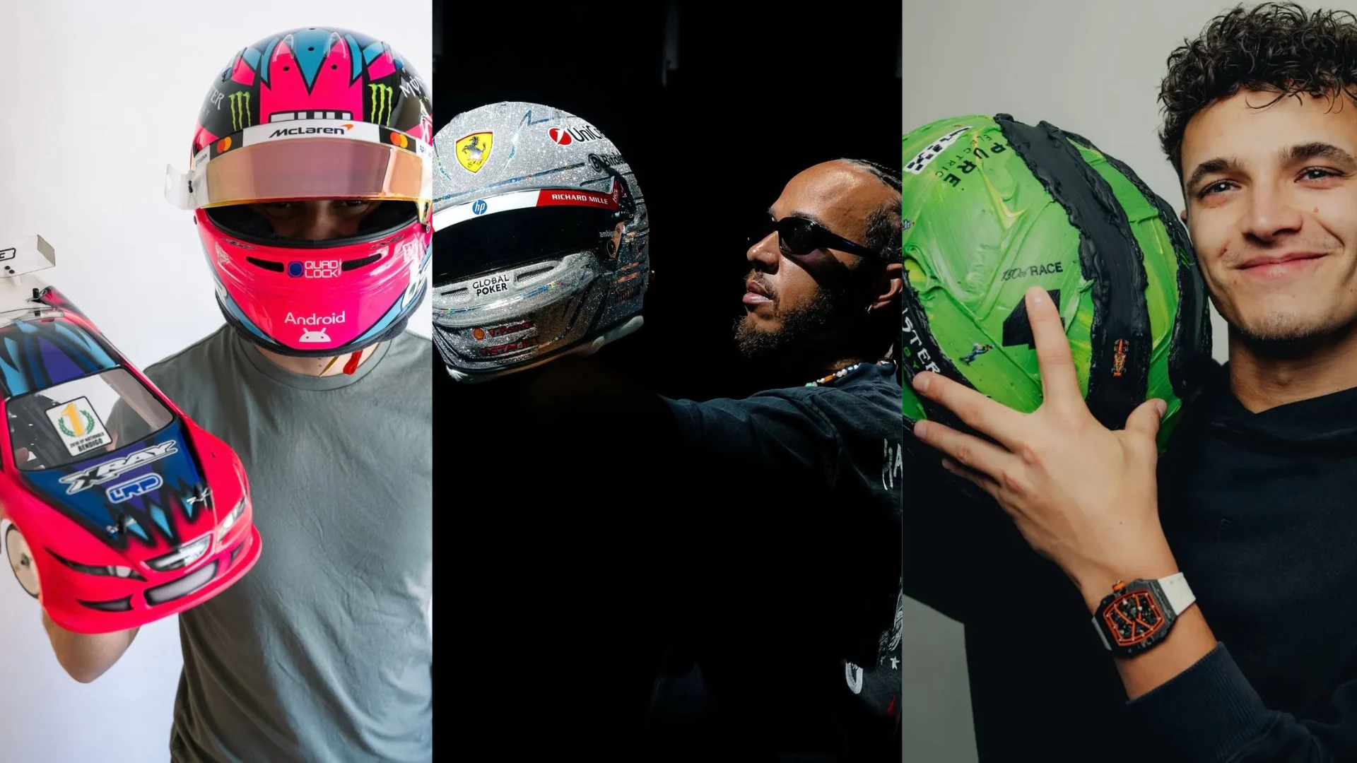 Las Vegas Grand Prix 2025 helmets: The special edition helmets the F1 ...